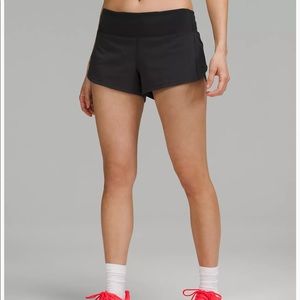 Lululemon speed up shorts -2.5 inch, size 2